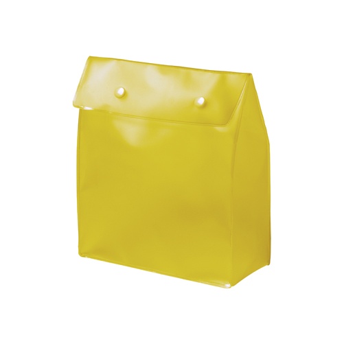 Logo trade corporate gift photo of: Cosmetic bag Cool, yellow