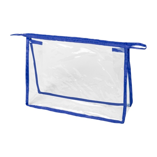 Logo trade promotional giveaways image of: cosmetic bag AP741776-06 blue