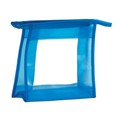 Logotrade promotional item image of: cosmetic bag AP761215-06 blue