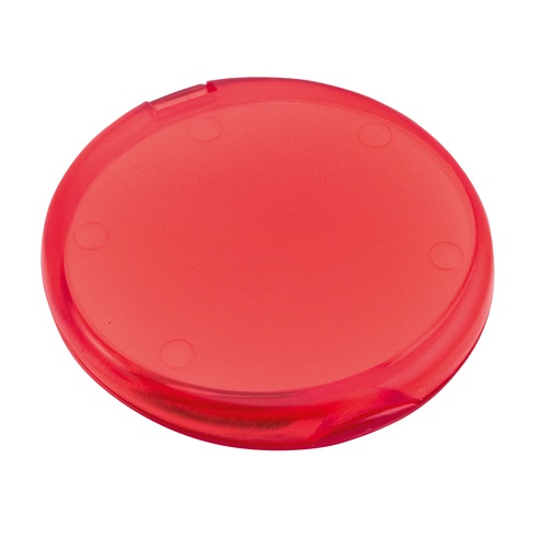 Logo trade promotional gifts image of: soap slices with holder AP731490-05 red