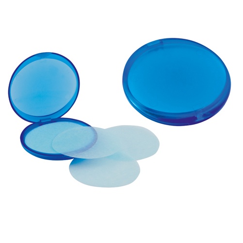 Logotrade promotional gift picture of: soap slices with holder AP731490-06 blue