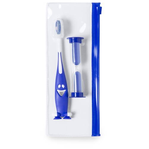 Logotrade advertising products photo of: toothbrush set AP741956-06 blue