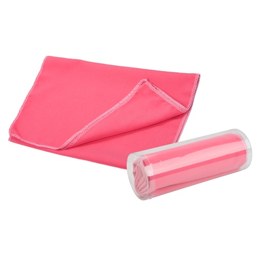 Logo trade corporate gift photo of: towel AP791441-25 pink