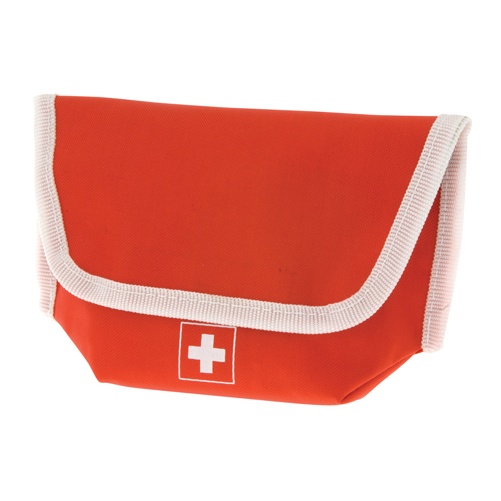 Logo trade promotional products picture of: first aid kit AP761360-05 punane