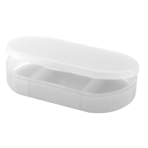 Logotrade business gift image of: pillbox AP731911-01 white