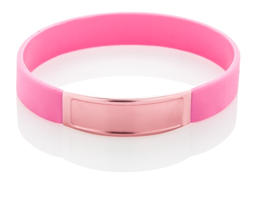 Logotrade corporate gifts photo of: Wristband AP809393-25, pink