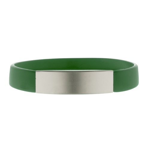 Logo trade promotional products image of: Wristband AP809399-07, dark green