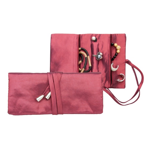 Logo trade business gift photo of: Jewellery case, red