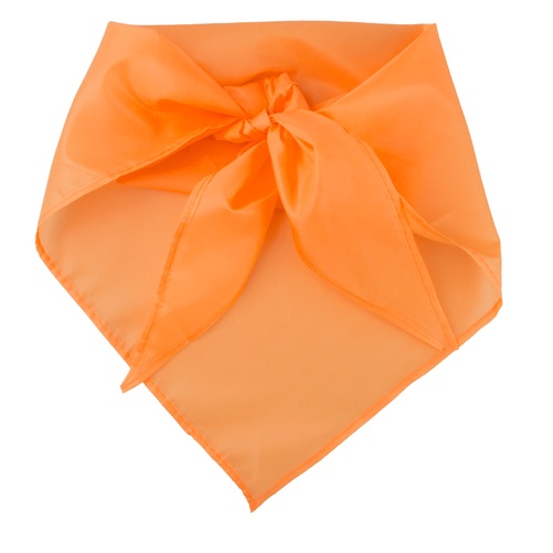 Logo trade promotional merchandise image of: Triangle scarf, orange