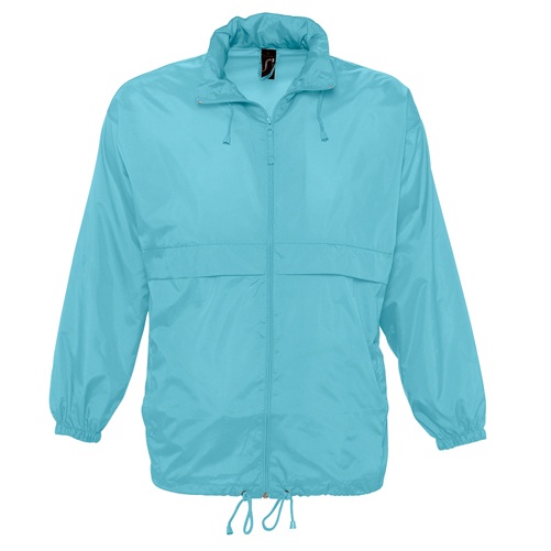 Logo trade promotional giveaways image of: unisex jacket, light blue