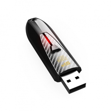 Logo trade promotional giveaway photo of: Pendrive Silicon Power Blaze B25, black