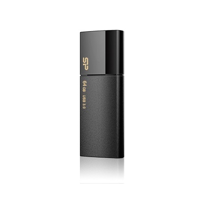 Logotrade promotional gift image of: Pendrive Silicon Power 3.0 Blaze B05, black