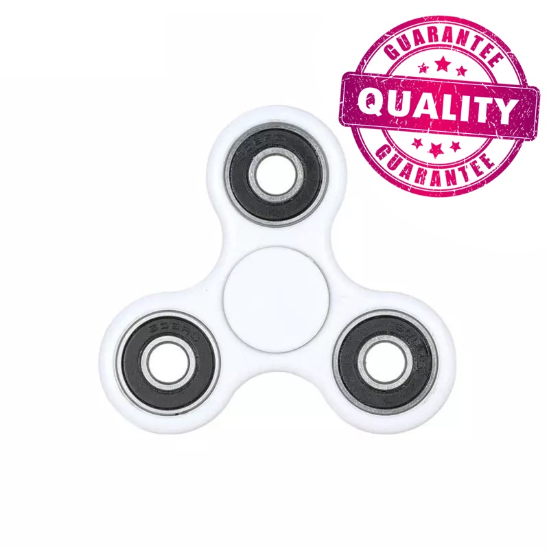 Logo trade promotional gift photo of: Fidget Spinner white