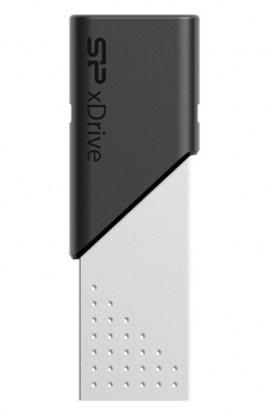 Logo trade corporate gifts image of: USB stick Silicon Power xDrive Z50, black
