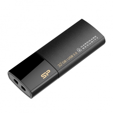 Logotrade promotional item image of: Pendrive Silicon Power Secure G50 16GB, black