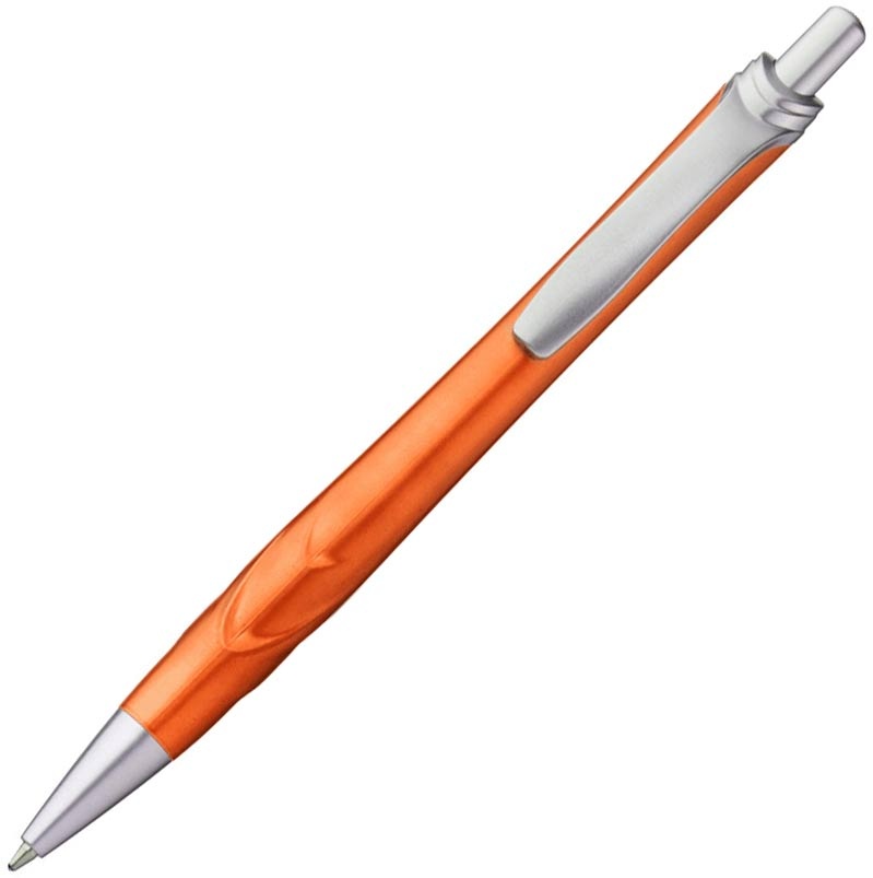 Logotrade business gift image of: Plastic ball pen 'ans', orange