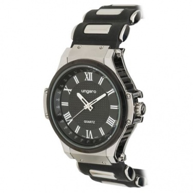 Logo trade promotional gift photo of: Watch Angelo classic, black