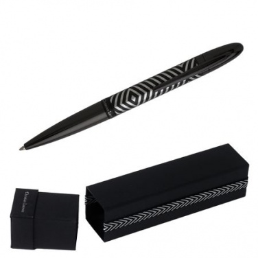 Logotrade corporate gift image of: Ballpoint pen Résonance Black