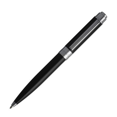 Logotrade corporate gift picture of: Ballpoint pen Scribal Black
