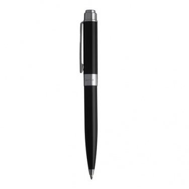 Logotrade promotional gift picture of: Ballpoint pen Scribal Black