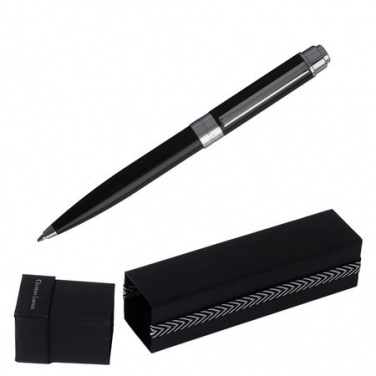 Logo trade promotional gifts picture of: Ballpoint pen Scribal Black
