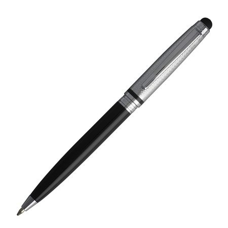 Logotrade business gift image of: Ballpoint pen Treillis pad, grey