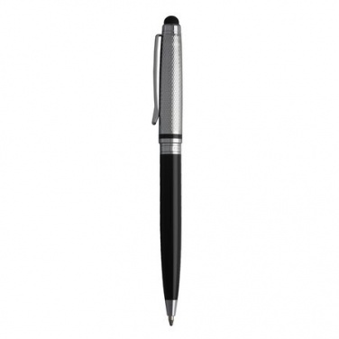 Logotrade promotional merchandise image of: Ballpoint pen Treillis pad, grey