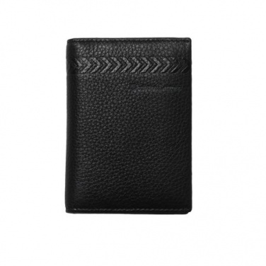 Logo trade promotional items picture of: Card holder Galon, black