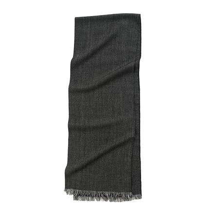 Logotrade promotional item image of: Wool scarf Rhombe, black
