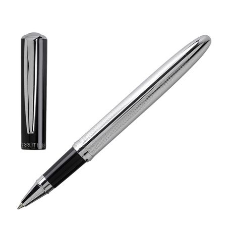 Logotrade business gifts photo of: Rollerball pen Lodge, black