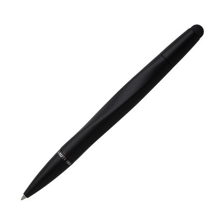 Logo trade corporate gifts picture of: Ballpoint pen Torsion Pad Black