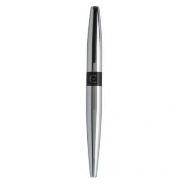 Logotrade promotional product image of: Rollerball pen Frank Chrome, grey