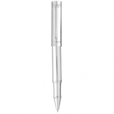 Logotrade promotional item image of: Rollerball pen Zoom Silver