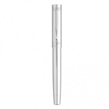Logo trade promotional products picture of: Rollerball pen Zoom Silver