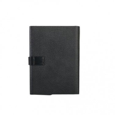 Logo trade promotional items picture of: Note pad A6 Dock business, black
