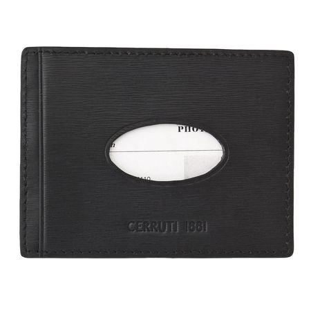 Logo trade promotional merchandise picture of: Card holder Myth, black