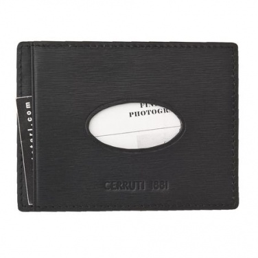 Logo trade promotional products picture of: Card holder Myth, black