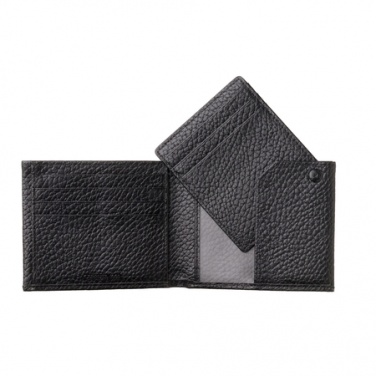Logotrade business gift image of: Card wallet Escape, black