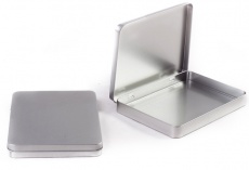 Metal box EGOP34, silver