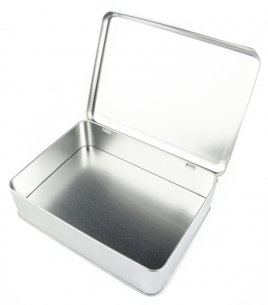 Logotrade promotional item picture of: Metal box, grey