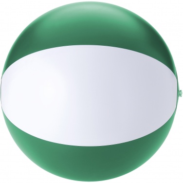 Logo trade promotional item photo of: Palma solid beach ball, green
