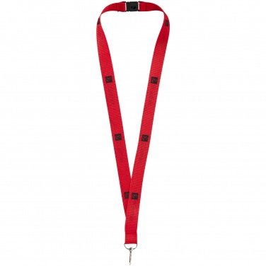 Logo trade promotional giveaways picture of: Lago lanyard, red