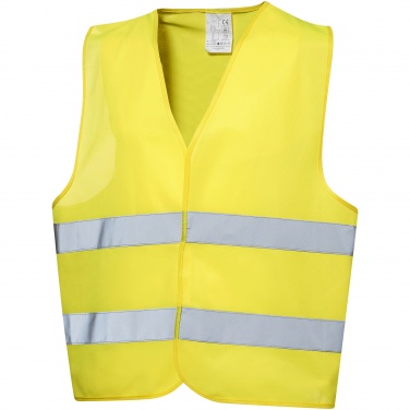 Logo trade advertising products picture of: Professional safety vest in pouch, yellow