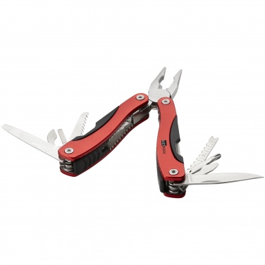 Logo trade promotional gifts picture of: Casper 11-function multi tool, red