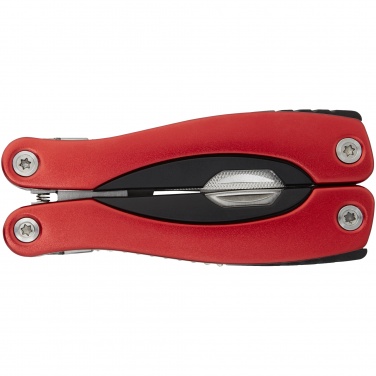 Logo trade promotional gifts image of: Casper 11-function multi tool, red