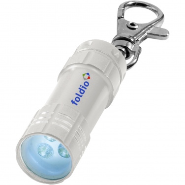 Logo trade promotional merchandise picture of: Astro key light, silver