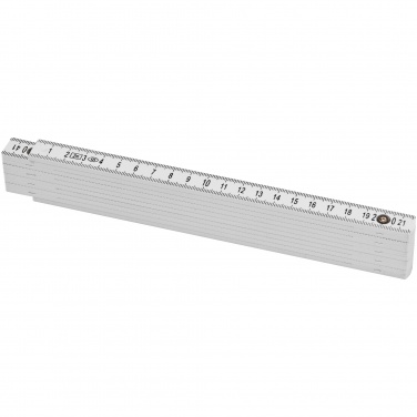 Logo trade corporate gift photo of: 2M foldable ruler
