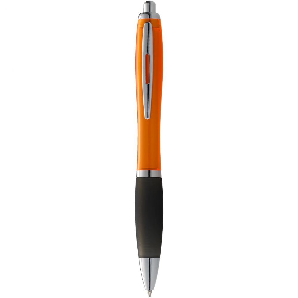 Logo trade promotional gifts image of: Nash ballpoint pen, orange