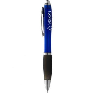 Logotrade promotional giveaway image of: Nash ballpoint pen, blue