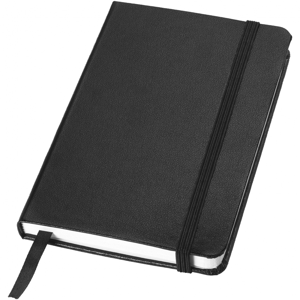 Logotrade promotional merchandise image of: Classic pocket notebook, black